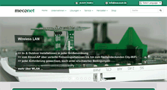 Desktop Screenshot of meconet.de